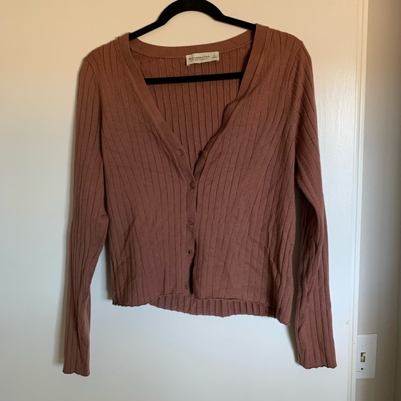 Abercrombie & Fitch Sweaters - Abercrombie Ribbed Cardigan